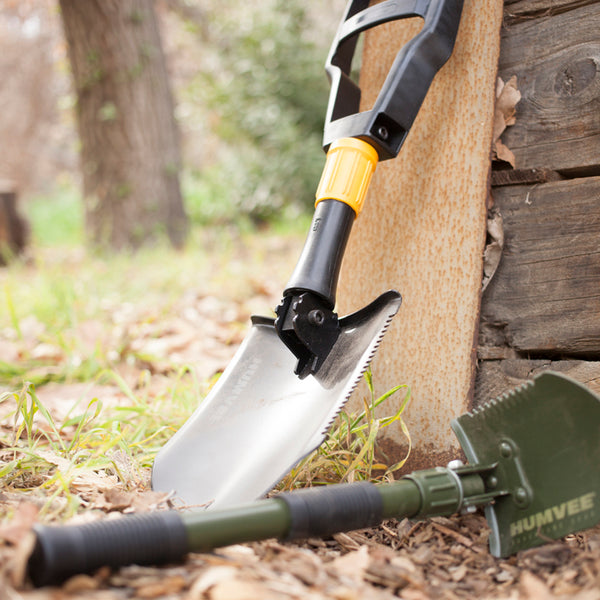 HUMVEE - Folding Shovel with Nail Puller and Saw Tooth