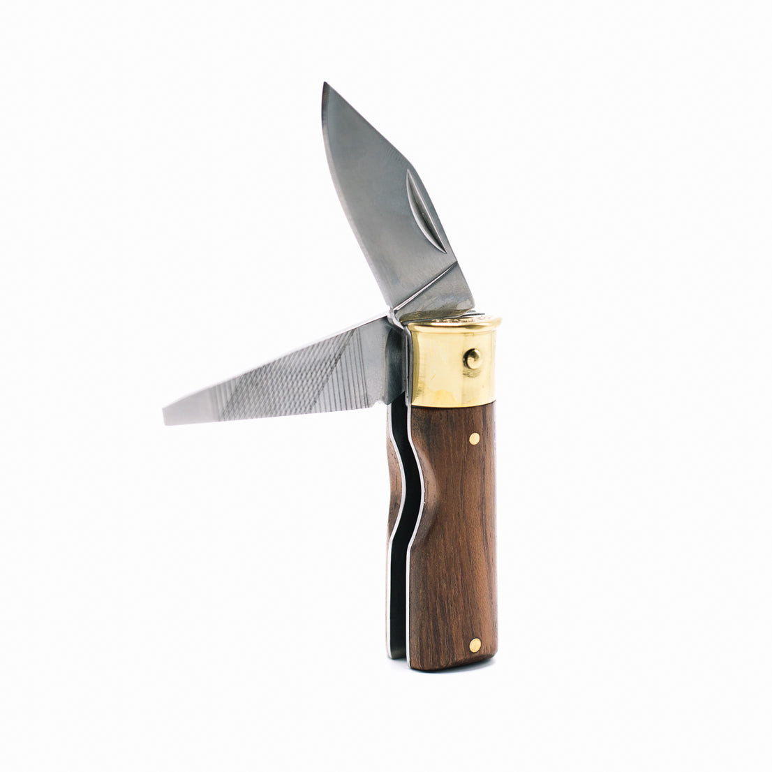 Brass and Mahogany Wood Handle Shotgun Shell knife – CampcoShop