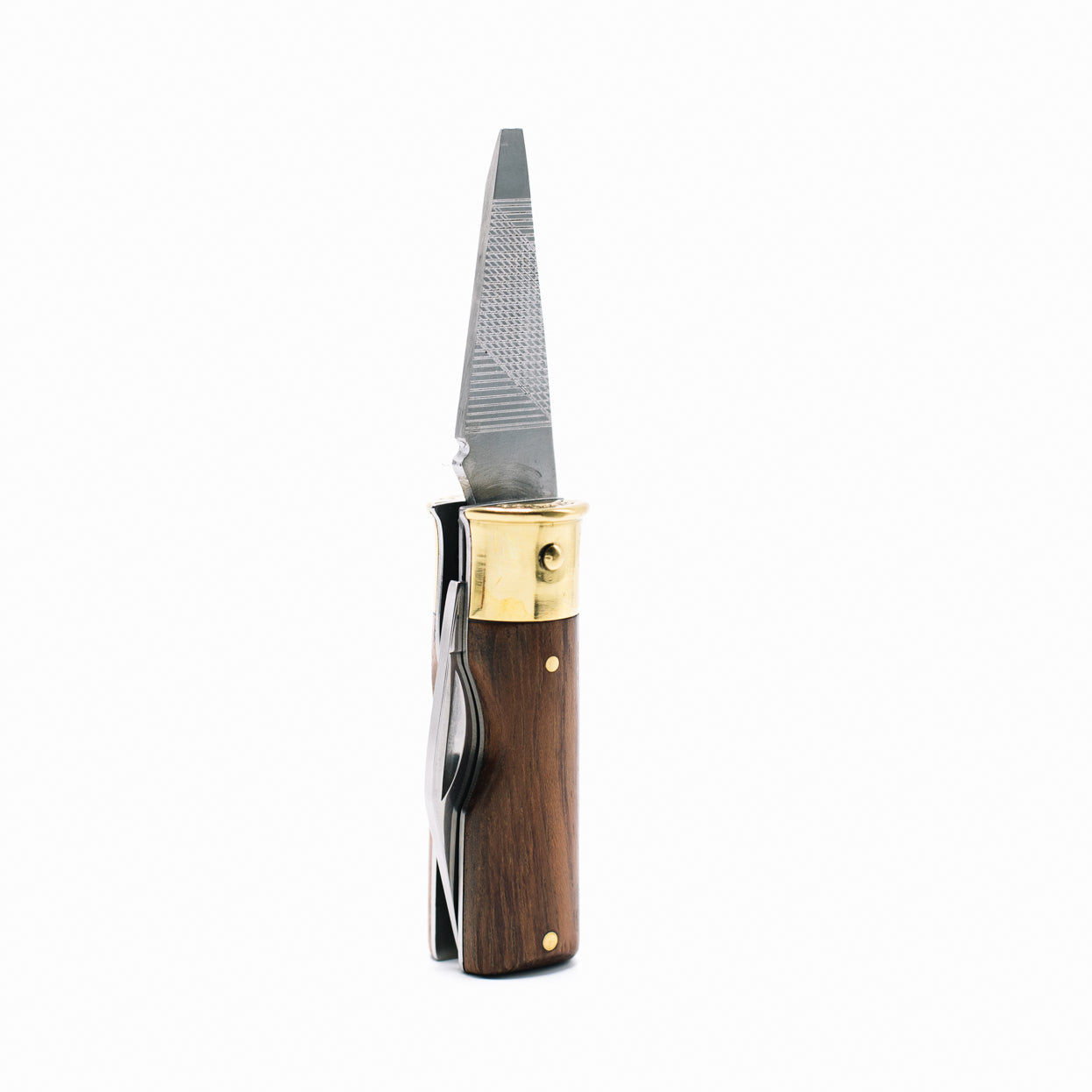 Brass and Mahogany Wood Handle Shotgun Shell knife – CampcoShop